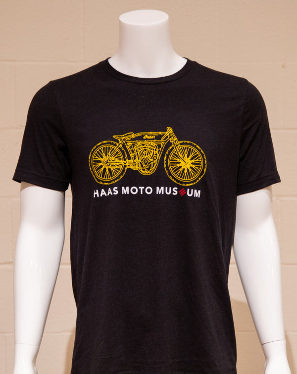 Haas Moto Museum Black Motorcycle Shirt