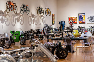 The Racetrack at the Haas Moto Museum. 